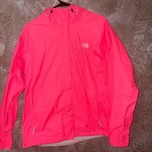 The North Face Neon Pink Windbreaker